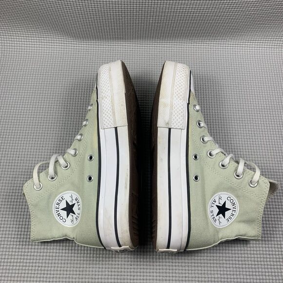 Converse Chuck Lift Platform Light Green White Womens Shoes A03541C Size 6.5 main image 5